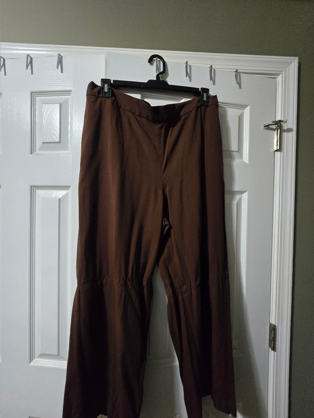 Women's Brown Stretch Dress Pants